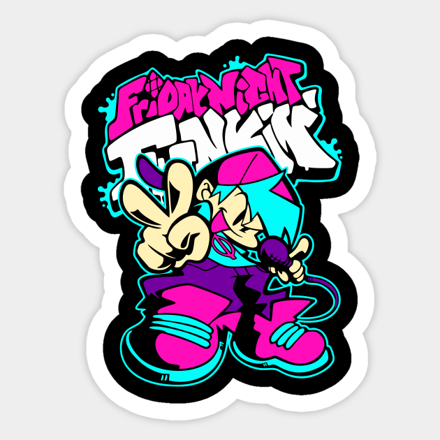 Friday Night Funkin - Friday Night Funkin - Sticker | TeePublic